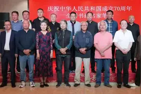 中秋初见月 水墨写华章——包头水墨画院全国书画名家笔会图片