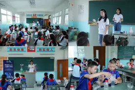 雅安首创小学举办了一场“科学实验秀”图片