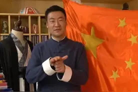 无声的表白！聋哑人用时1月绣五星红旗 手语表白祖国：我爱你视频封面