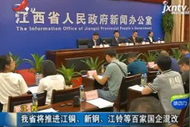 江西：我省将推进江铜、新钢、江铃等百家国企混改视频封面