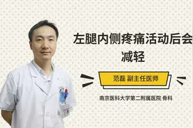左腿内侧疼痛活动后会减轻视频封面
