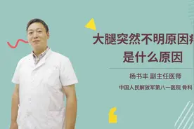 大腿突然不明原因疼了是什么原因视频封面