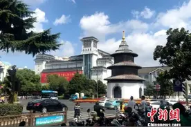 江苏扬州明代文昌阁修旧如旧 国庆黄金周“素颜”迎客图片