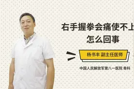 右手握拳会痛使不上劲怎么回事视频封面