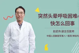 突然头晕呼吸困难心率快怎么回事视频封面