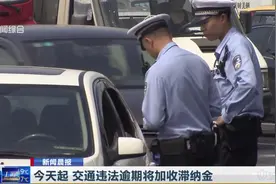 驾驶员注意了！限时十五天，交通违法逾期将加收滞纳金