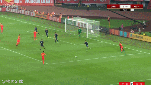 国足世预赛7-0大胜关岛：杨旭“大四喜”，武磊艾克森进球
