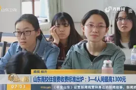 山东高校住宿费收费标准出炉：3—4人间最高1300元视频封面