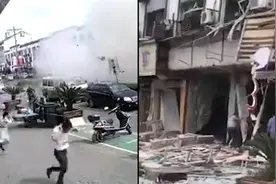 无锡小吃店爆炸亲历者：砰一声玻璃碎了