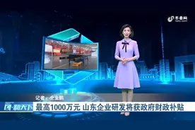 最高1000万元 山东企业研发将获政府财政补贴视频封面