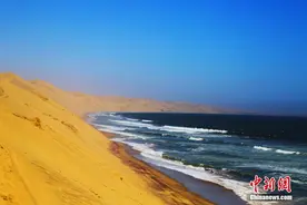 纳米比亚印象：一半海水，一半沙漠图片
