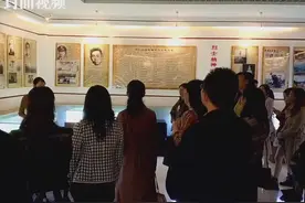 主题党日活动很“走心”自贡自流井檀木林小学全体党员参观卢德铭故居图片