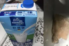 天猫欧德堡牛奶喝出布块，索赔需签免责视频封面