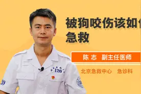 被狗咬伤该如何急救视频封面