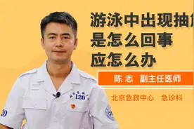 游泳中出现抽筋是怎么回事 应怎么办视频封面