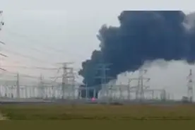 济南一变电站爆燃，一死两伤视频封面