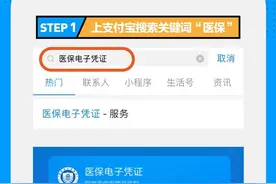刷手机就能看病买药！医保电子凭证上线支付宝图片