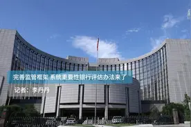 完善监管框架 系统重要性银行评估办法来了