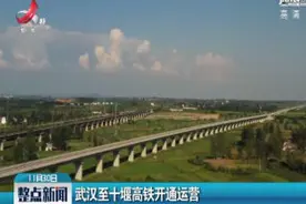 武汉至十堰高铁开通运营视频封面
