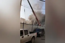 石家庄地铁在建隧道发生火灾，已扑灭视频封面