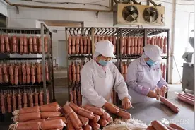 德州最美食｜原来你是这样的一中火腿：每根都要“进滚锅下火海”，一年用掉冷鲜肉1000吨图片