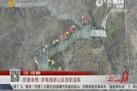 防患于未然！济南南部山区开展消防演练，不到9分钟就将山火扑灭视频封面