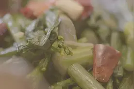 食材介绍 炝炒冲菜图片