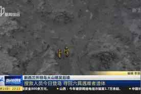 新西兰怀特岛火山喷发后续视频封面