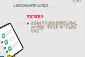 江西启动职业教育1+X证书试点视频封面
