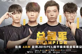 问鼎西安！铸就传奇！恭喜4AM获得2019PEL和平精英职业联赛总冠军图片