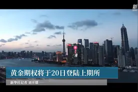 黄金期权将于20日登陆上期所视频封面