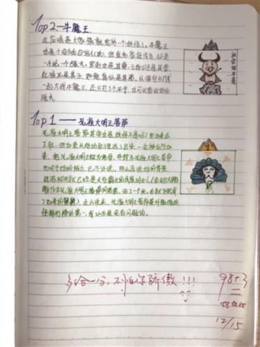 这群孩子搞出个“西游系列排行榜”