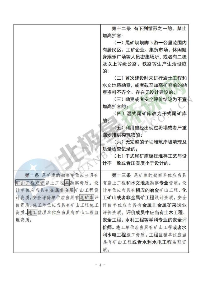 尾矿库安全监督管理规定78号令