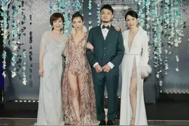 柴智屏女儿补办婚礼，庾澄庆为新人证婚献唱《情非得已》图片