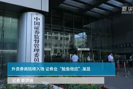 外资券商陆续入场 证券业“鲶鱼效应”渐显视频封面
