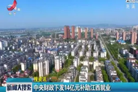 中央财政下发14亿元补助江西就业视频封面