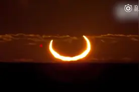 别错过！金环日食明日上演 我国大部地区抬头可见