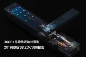 3000+品牌跳进这片蓝海 2019智能门锁ZDC调研报告图片