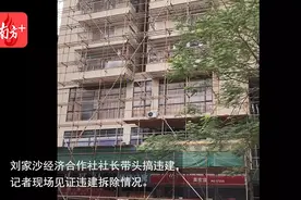 广州一经济社社长建15层违建，设假山鱼池视频封面