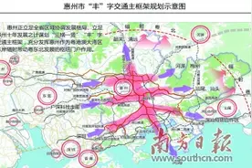 内联7县区外通6城市“丰”字超级交通再造新惠州图片