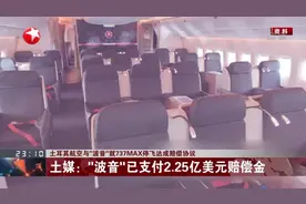 土耳其航空与“波音”就737MAX停飞达成赔偿协议视频封面