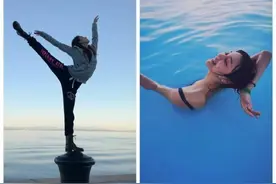 舞蹈风暴颜值美女王念慈，从小就是大长腿的桃李杯选手图片