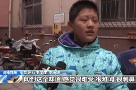 机智！12岁少年闻到楼道异味挨户敲门 居民叫他“小英雄”图片