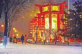 来了！2020年的第一场雪图片