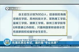 只有一次机会！江苏省2020年“专转本”填志愿将于1月8日下午截止视频封面