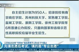 只有一次机会！江苏省2020年“专转本”填志愿将于1月8日下午截止视频封面