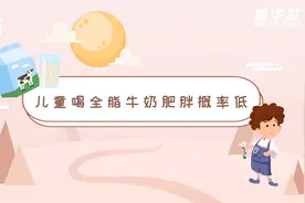 科画 | 儿童喝全脂牛奶肥胖概率低