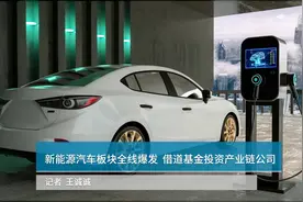 中国财富报道 | 新能源汽车板块全线爆发  借道基金投资产业链公司视频封面
