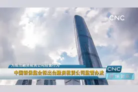 中国银保监会拟出台融资租赁公司监管办法视频封面