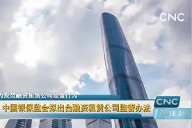 中国银保监会拟出台融资租赁公司监管办法视频封面